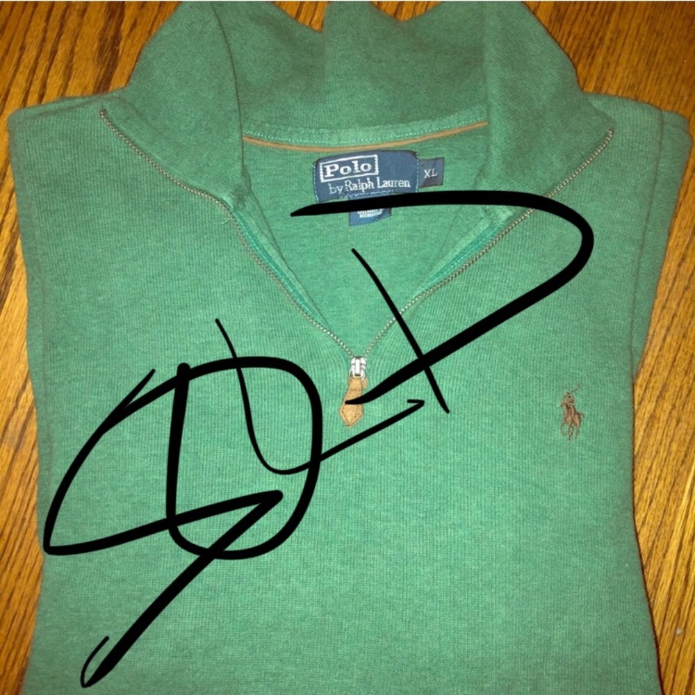 Polo Half-Zip Sweater - Mens XL